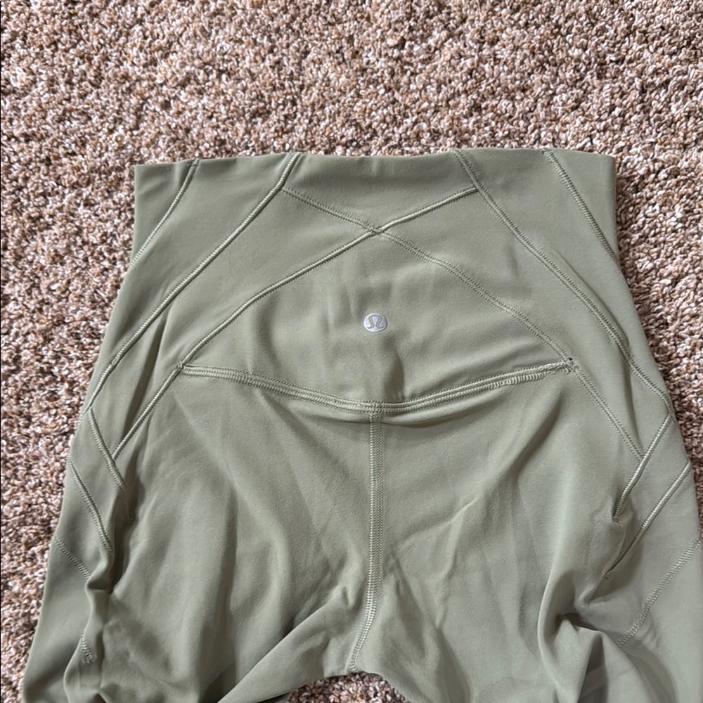 Lululemon Nulu Fold High-Rise Yoga Tight 25” in Rosemary Green - Picture 8 of 10